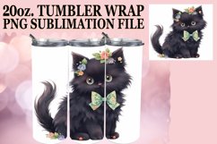 Feline Finesse: Tumbler Wrap Cat Lover Product Image 1