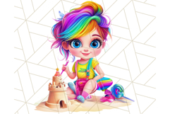 Bright Summer PNG Clipart, Printable Beach Graphics Product Image 2