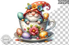 Easter Gnome Sublimation - Clipart PNG Design Product Image 1