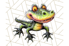 Halloween Monster Clipart PNG, Cute Spooky Characters Product Image 2