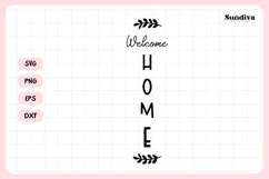 Porch Sign Saying SVG | Welcome Home Product Image 3