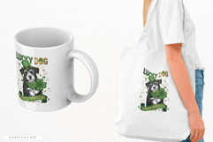 St Patrick Day Dog Png Sublimation - Cute St patrick Dog Product Image 3