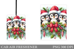 Cute Penguin Car Air Freshener. Christmas Car Air Freshener Product Image 1