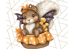 Halloween Fairy Animal Clipart PNG, Cute Spooky Creatures Product Image 2