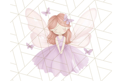 Pastel Purple Fairy Garden Clipart Enchanted Cottagecore Png Product Image 2