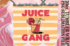 ENCHANTING VIEWS 20oz TUMBLER WRAP, Retro Food Product Image 1