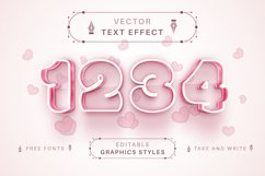 Love Heart Like - Editable Text Effect, Font Style Product Image 4