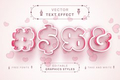 Love Heart Like - Editable Text Effect, Font Style Product Image 5