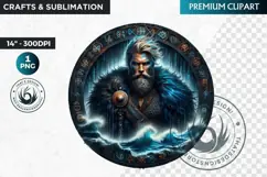 Bjorn Ironside Viking Warrior Clipart, Norse Hero, celtic Product Image 1