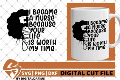 Nurse Quote svg, Mom svg, Nurse Life svg, Quarantine svg Product Image 2
