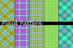 Plaid Pattern Digital Paper Bundle Product Image 1