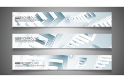 Set banner background for your design. vector graphic design Product Image 1