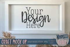 Wall frame Craft mock up |High Res JPEG Product Image 1