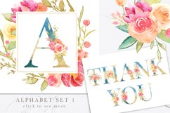 English Garden Watercolor and Glitter Bundle Product Image 4