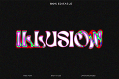 Retro Psychedelic Stomp Text Effect Product Image 1
