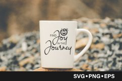 Find joy in the journey quote svg Product Image 1