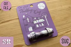 Wedding Money card | Paper cutting | Money card SVG Product Image 5