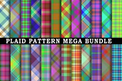 Plaid Pattern Mega Digital Paper Bundle Product Image 1