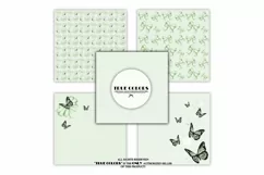 Mint Green Dreams Baby Paper Pack Fashion Illustration Product Image 4