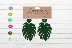 Earrings SVG,earrings template earrings cut file, earrings Product Image 1