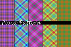Plaid Pattern Digital Paper Bundle Product Image 1