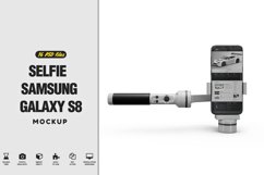 Albird UoPlay Selfie Stick Samsung Galaxy S8 Mockup Product Image 1