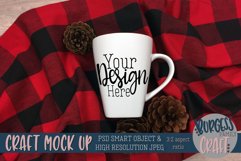 Mug craft mock up 3-2 aspect ratio Buffalo Pine |PSD &amp; JPEG Product Image 1