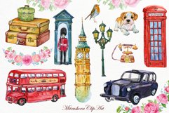 London Clipart Watercolor Product Image 3