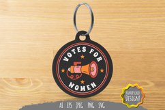 Votes for Women Hand Lettering SVG Product Image 1