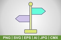 Vector Direction Icon Product Image 1