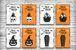 Halloween. 20 Greeting Cards - Free Design of The Week Product Image 3