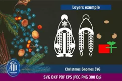 Gnome SVG| Christmas gnomes Cut Files| Merry Christmas SVG Product Image 2