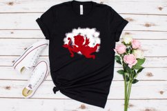 Valentines Cupid in the Clouds Design for Sublimation Product Image 2