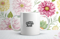 Coffee Mug Mockups, Spring Mug Mockups Product Image 1