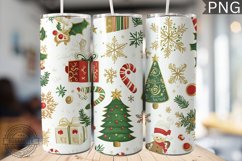 Christmas Tree Tumbler Wrap -High Quality 300 Dpi Product Image 1
