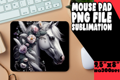 CHEERFUL DESK MAT FUN SUBLIMATION, Horse Product Image 1