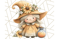 Fall Gnome Clipart PNG Cute Thanksgiving Gnomes Product Image 3