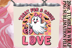 RADIANT SPIRITS 20oz TUMBLER WRAP, Ghost Cancer Product Image 1