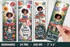 Nature Girl Bookmark Sublimation Product Image 1