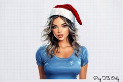 Blue Christmas Clipart PNG Product Image 1