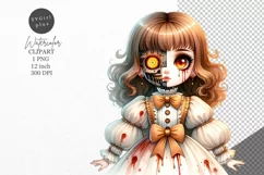 Halloween clipart, Doll clipart, Autumn clipart Product Image 1