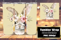 Charming Bunny and Flower Collection for Tumblers Product Image 1