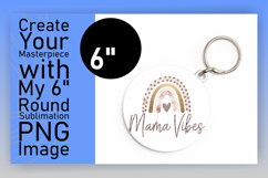 Chic Circle Design for Keychains , Mother&#039;s Day Product Image 1