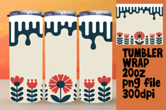 FASHIONABLE 20oz Tumbler PNG Design , Christmas Product Image 1