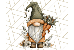 Thanksgiving Gnome Clipart PNG Cute Fall Gnomes, Gnome Png Product Image 3
