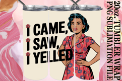 Vibrant Joy 20oz tumbler wrap, Mom Life Product Image 1