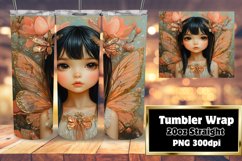 Inspired 20oz Tumbler Wrap Template , Fairy Product Image 1