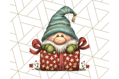 Christmas Gnome Clipart, Holiday Gnomes PNG Illustrations Product Image 3