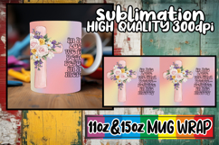 Glowing hearts 11oz 15oz mug wrap, Cross Product Image 1