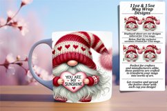 Elegant 15oz Mug Wrap Png Artwork , Gnomes Product Image 1